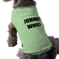 Johnny Who pet clothing