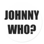 Johnny Who Sticker