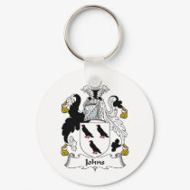 Johns Family Crest keychains by coatsofarms Johns Family Crest keychains