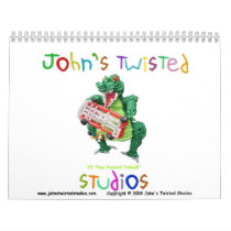 John's Twisted Studios Calendar - Customized