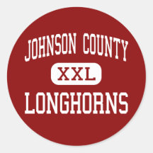 Johnson County - Longhorns - High - Mountain City Stickers