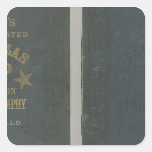 Johnson's New Illustrated Family Atlas Sticker