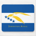 Johnston Atoll Flag mousepads
