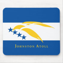 Johnston Atoll Flag mousepads