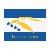 Johnston Atoll Flag postcards
