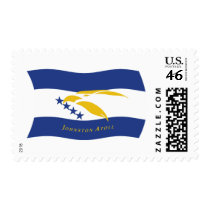 Johnston Atoll Flag Stamps