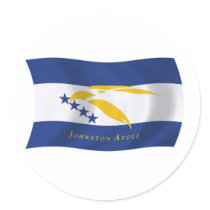 Johnston Atoll Flag Sticker