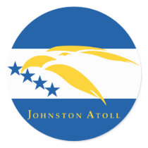Johnston Atoll Flag stickers