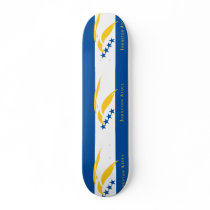 Johnston Atoll (Local), United States flag Skate Board