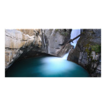 Johnston Canyon-Lower Falls Banff Alberta Canada Photo Cards