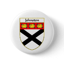 Johnston Coat of Arms/Family Crest Buttons