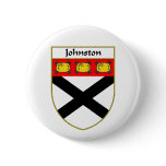 Johnston Coat of Arms/Family Crest Buttons