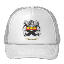 Johnston Coat of Arms (Family Crest) Mesh Hat