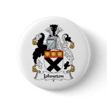 Johnston Family Crest Pinback Button