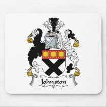 Johnston Family Crest mousepads