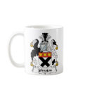 Johnston Family Crest mugs