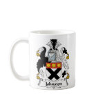 Johnston Family Crest mugs