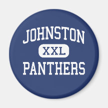 Johnston - panteras - alto - Johnston Rhode Island Iman De Frigorífico
