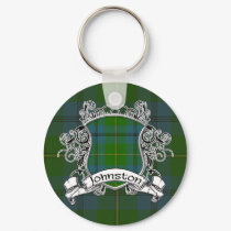 Johnston Tartan Shield keychains