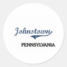 Johnstown Pennsylvania City Classic Sticker