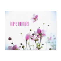 Joie de Vivre • Birthday Postcard