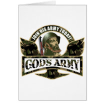 Join His Army Today - God's Army cards