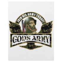 Join His Army Today - God's Army Custom Flyer