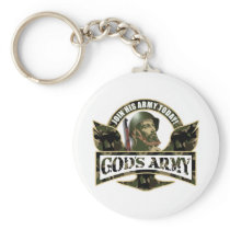 Join His Army Today - God's Army keychains