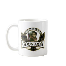 Join His Army Today - God's Army mugs