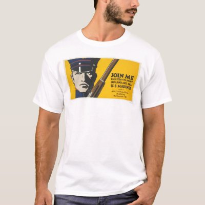 Join Me U.S. Marines T Shirts