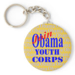 Join Obama Youth Corps Key Chain