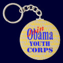 Join Obama Youth Corps Key Chain keychains
