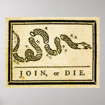 Join or Die 1754 Print