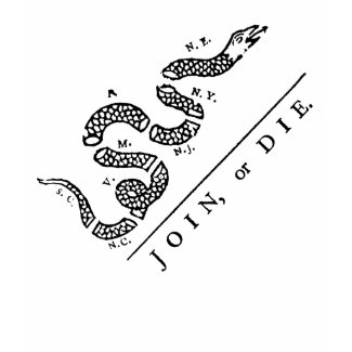 Join Or Die :: (Lime) Womens Baby Doll shirt