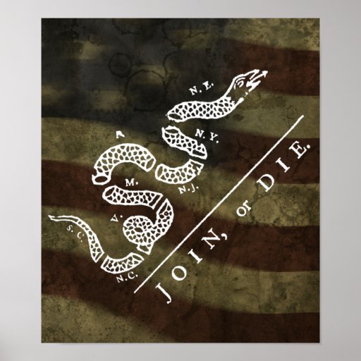 Join Or Die Posters, Join Or Die Prints, Art Prints, Poster Designs