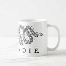 join or die 50 states mug