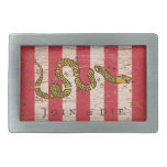 Join or Die Ben Franklin Snake Belt Buckle