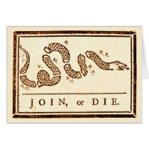 Join or Die Cards
