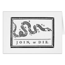Join Or Die Card