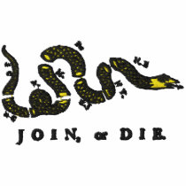 Join or Die Embroidered Shirt