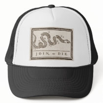 Join, or Die Flag Mesh Hats
