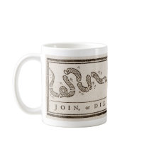 Join, or Die Flag Mug