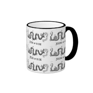 'Join or Die' Historic Colonial Unity Image Mug