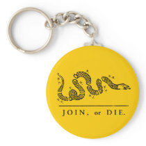 Join or Die - Libertarian Key Chain