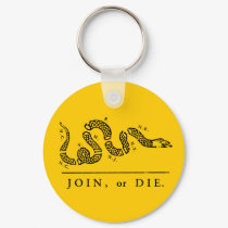 Join or Die - Libertarian keychains
