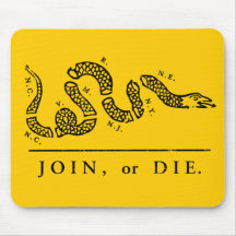 Join or Die - Libertarian Mouse Pads