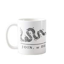 Join or Die - Libertarian Coffee Mugs