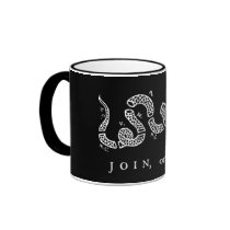 Join or Die Mug by Libertymaniacs Join or Die Mug