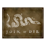 Join or Die Print