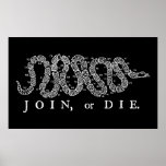 Join or Die Print